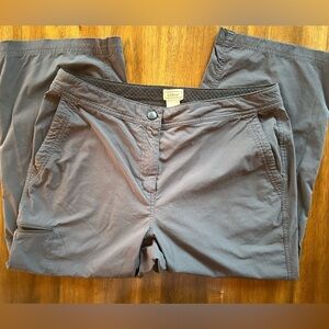 LL Bean Hiking/Outdoor Capri Pants Size 12 Reg.
